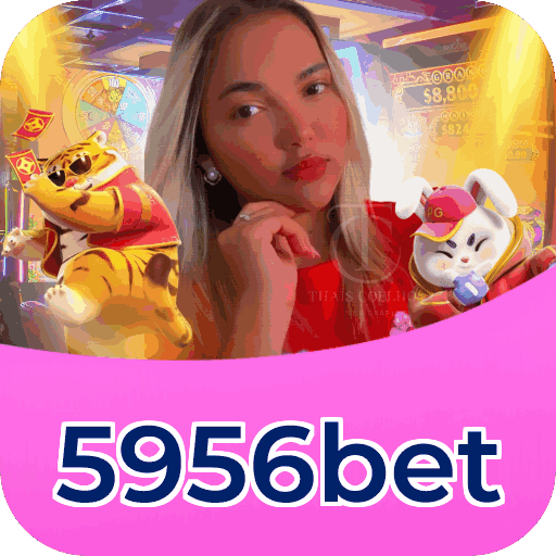 Interface do aplicativo 5956bet mostrando jogos disponíveis no iOS e Android